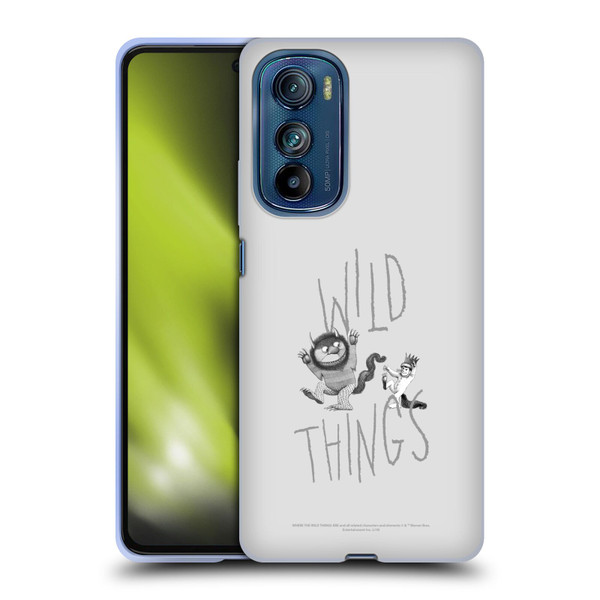 Where the Wild Things Are Literary Graphics Wild Thing Soft Gel Case for Motorola Edge 30