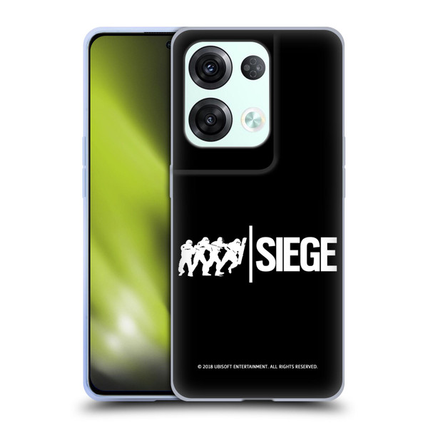 Tom Clancy's Rainbow Six Siege Logos Attack Soft Gel Case for OPPO Reno8 Pro