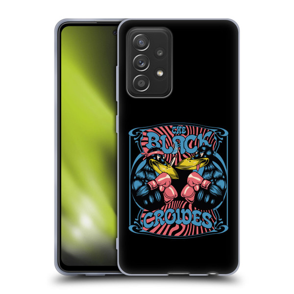 The Black Crowes Graphics Boxing Soft Gel Case for Samsung Galaxy A52 / A52s / 5G (2021)