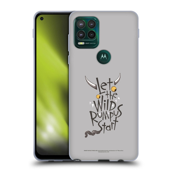 Where the Wild Things Are Literary Graphics Rumpus Soft Gel Case for Motorola Moto G Stylus 5G 2021