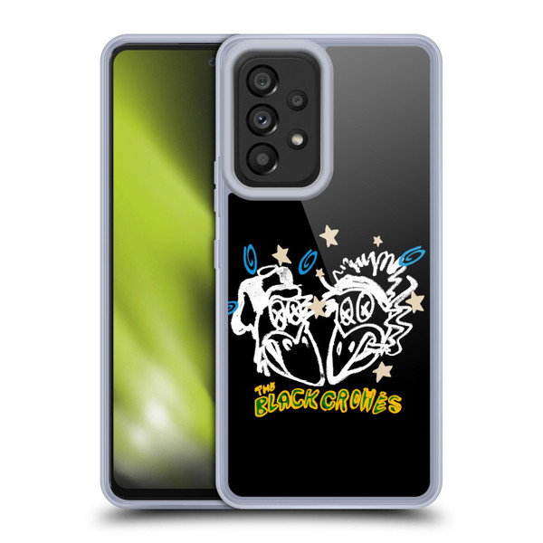 The Black Crowes Graphics Heads Soft Gel Case for Samsung Galaxy A53 5G (2022)