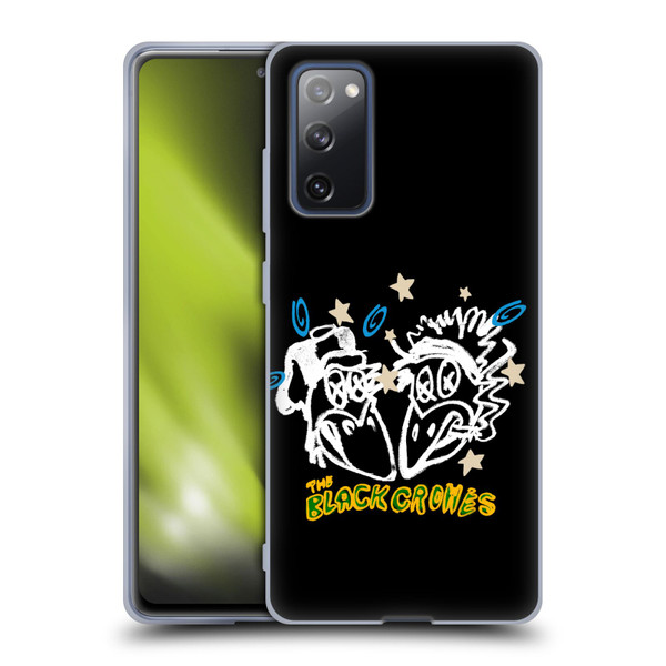 The Black Crowes Graphics Heads Soft Gel Case for Samsung Galaxy S20 FE / 5G