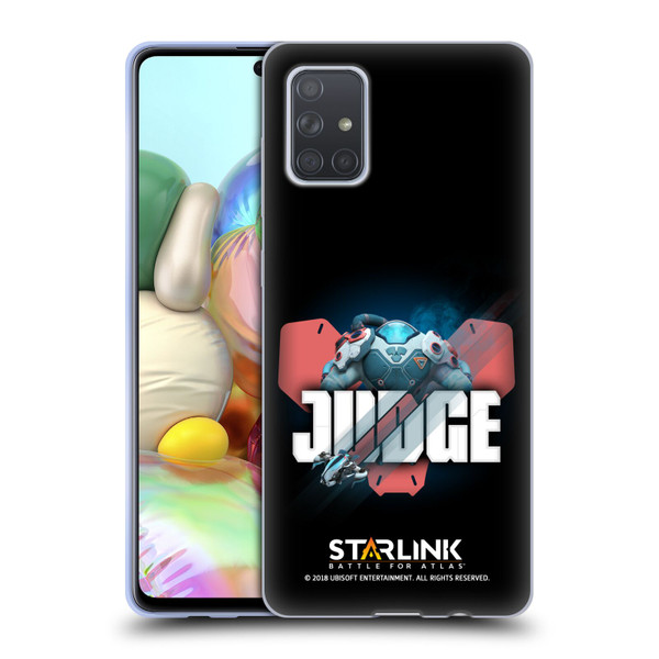 Starlink Battle for Atlas Character Art Judge Soft Gel Case for Samsung Galaxy A71 (2019)