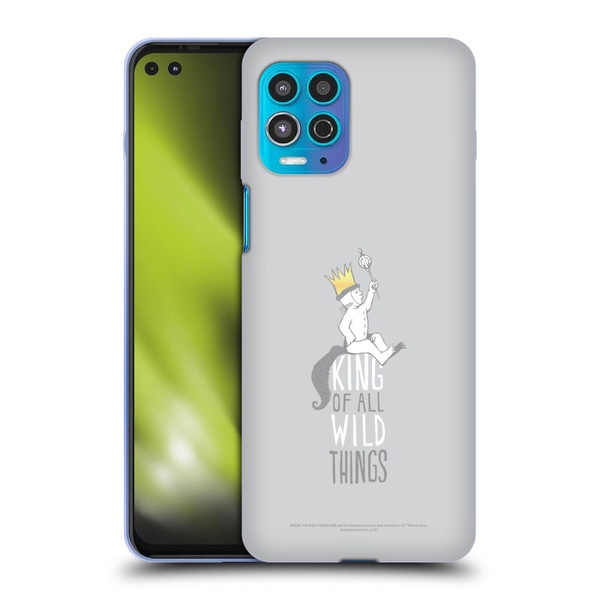 Where the Wild Things Are Literary Graphics King Soft Gel Case for Motorola Moto G100