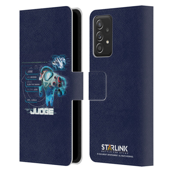 Starlink Battle for Atlas Character Art Judge 2 Leather Book Wallet Case Cover For Samsung Galaxy A53 5G (2022)