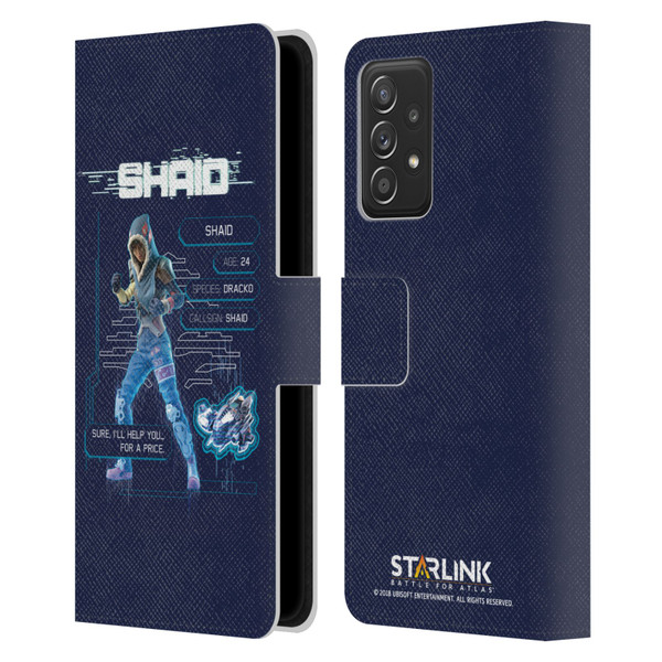 Starlink Battle for Atlas Character Art Shaid 2 Leather Book Wallet Case Cover For Samsung Galaxy A53 5G (2022)