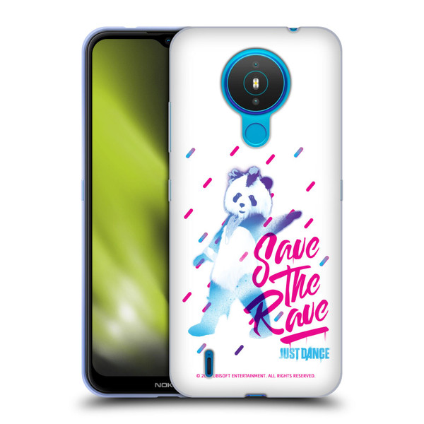 Just Dance Artwork Compositions Save The Rave Soft Gel Case for Nokia 1.4
