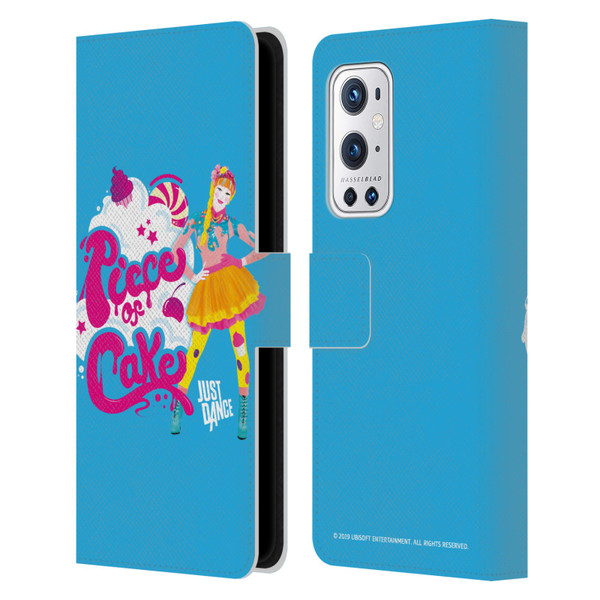 Just Dance Artwork Compositions Piece Of Cake Leather Book Wallet Case Cover For OnePlus 9 Pro