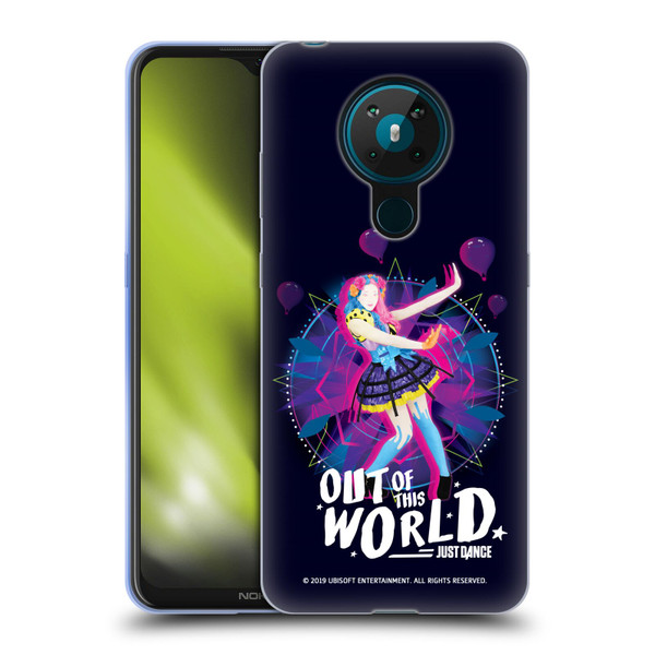 Just Dance Artwork Compositions Out Of This World Soft Gel Case for Nokia 5.3