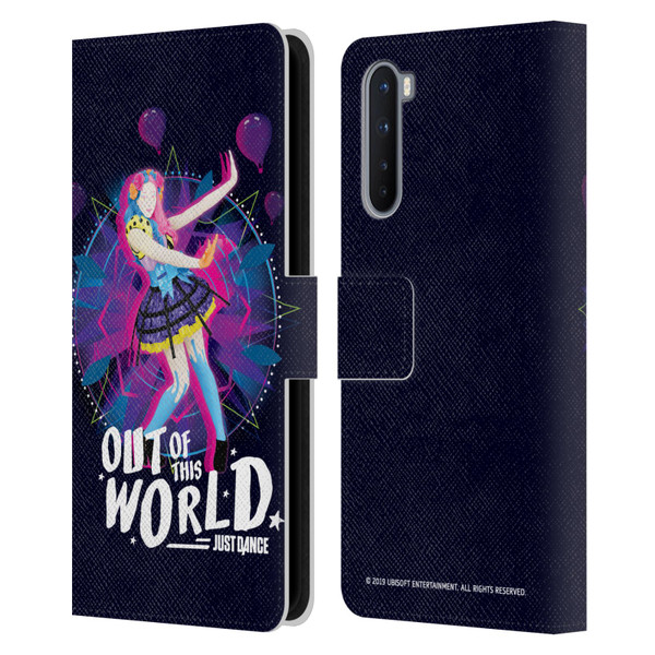 Just Dance Artwork Compositions Out Of This World Leather Book Wallet Case Cover For OnePlus Nord 5G
