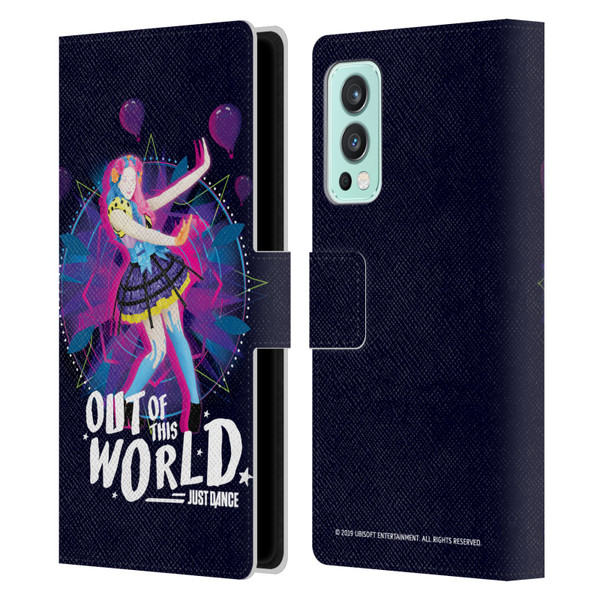 Just Dance Artwork Compositions Out Of This World Leather Book Wallet Case Cover For OnePlus Nord 2 5G