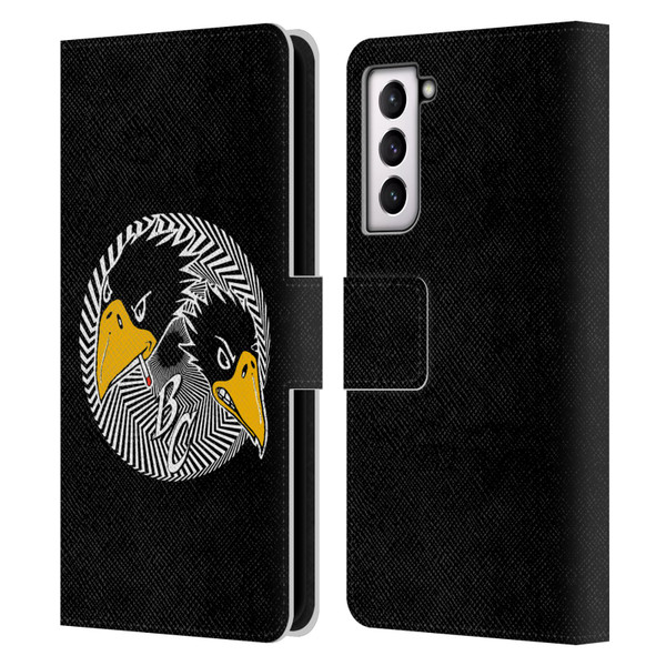 The Black Crowes Graphics Artwork Leather Book Wallet Case Cover For Samsung Galaxy S21 5G