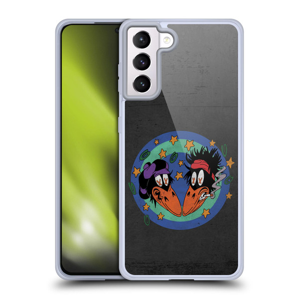 The Black Crowes Graphics Distressed Soft Gel Case for Samsung Galaxy S21+ 5G