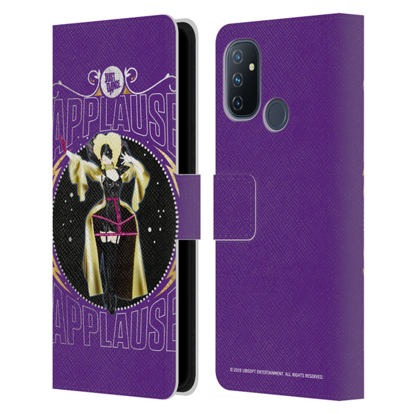 Just Dance Artwork Compositions Applause Leather Book Wallet Case Cover For OnePlus Nord N100