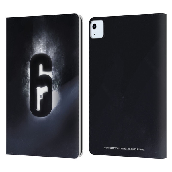 Tom Clancy's Rainbow Six Siege Logos Glow Leather Book Wallet Case Cover For Apple iPad Air 2020 / 2022