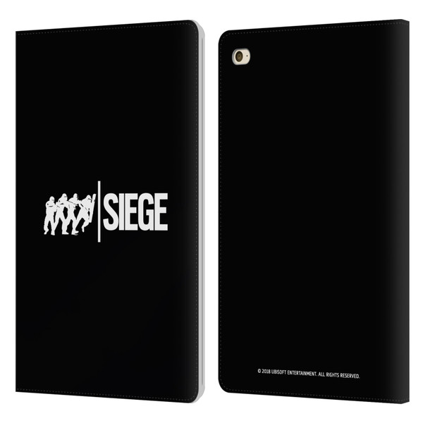 Tom Clancy's Rainbow Six Siege Logos Attack Leather Book Wallet Case Cover For Apple iPad mini 4