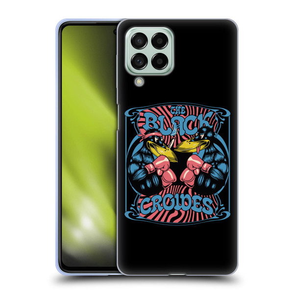 The Black Crowes Graphics Boxing Soft Gel Case for Samsung Galaxy M53 (2022)