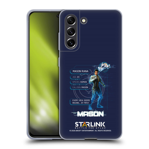 Starlink Battle for Atlas Character Art Mason Soft Gel Case for Samsung Galaxy S21 FE 5G