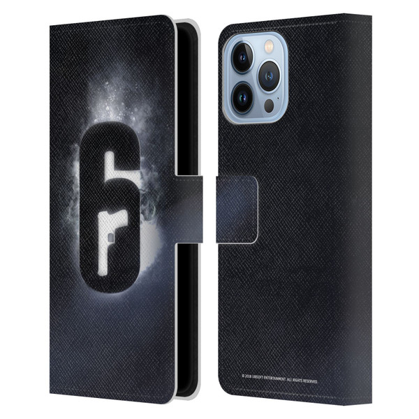 Tom Clancy's Rainbow Six Siege Logos Glow Leather Book Wallet Case Cover For Apple iPhone 13 Pro Max