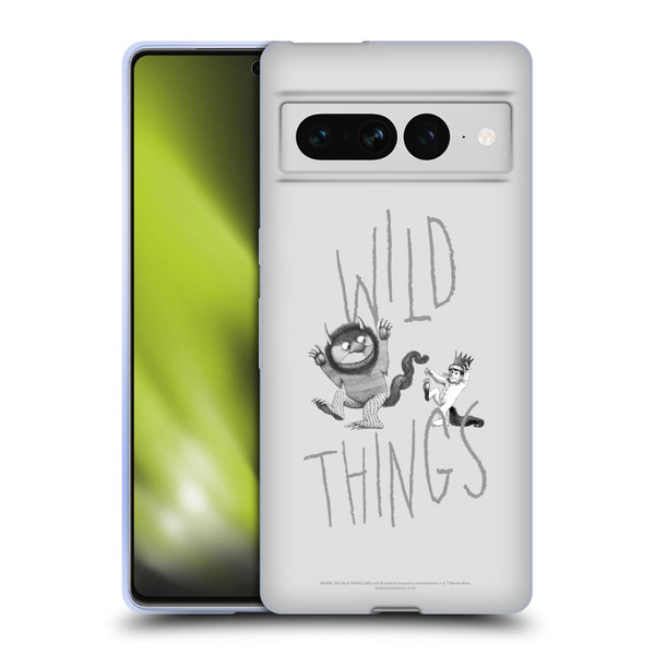 Where the Wild Things Are Literary Graphics Wild Thing Soft Gel Case for Google Pixel 7 Pro