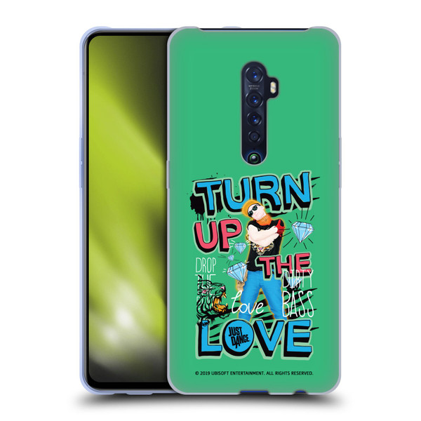 Just Dance Artwork Compositions Drop The Beat Soft Gel Case for OPPO Reno 2