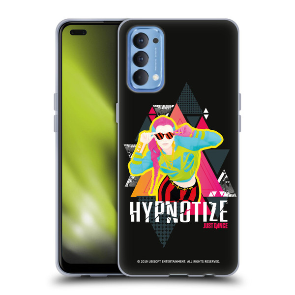 Just Dance Artwork Compositions Hypnotize Soft Gel Case for OPPO Reno 4 5G