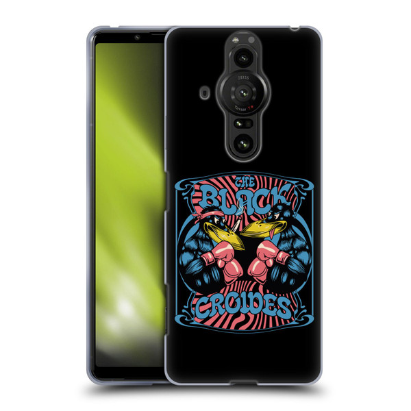 The Black Crowes Graphics Boxing Soft Gel Case for Sony Xperia Pro-I