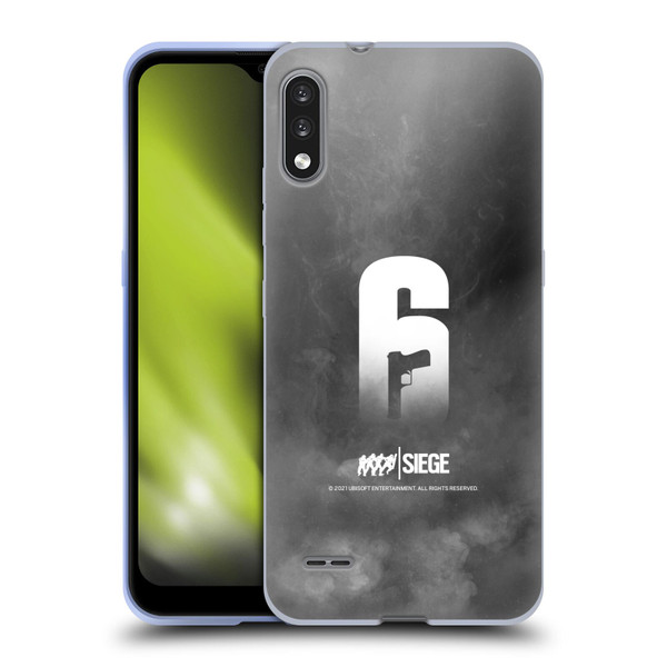 Tom Clancy's Rainbow Six Siege Logo Art Smoke Soft Gel Case for LG K22