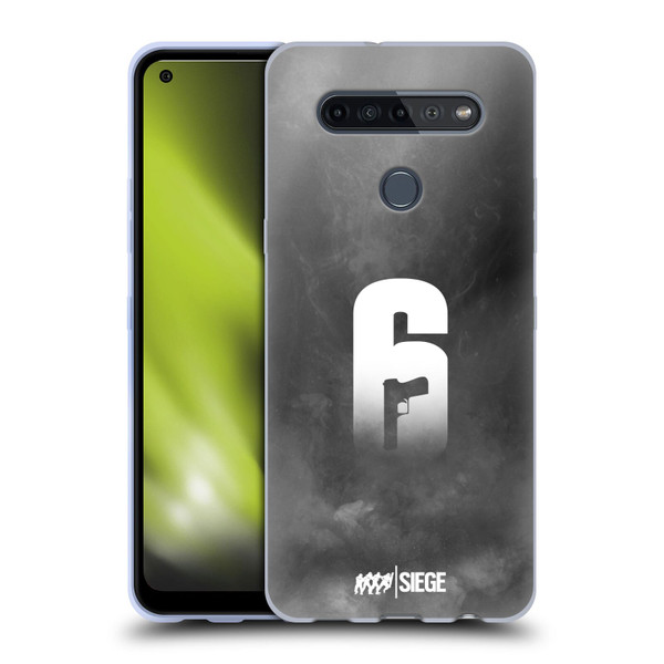 Tom Clancy's Rainbow Six Siege Logo Art Smoke Soft Gel Case for LG K51S
