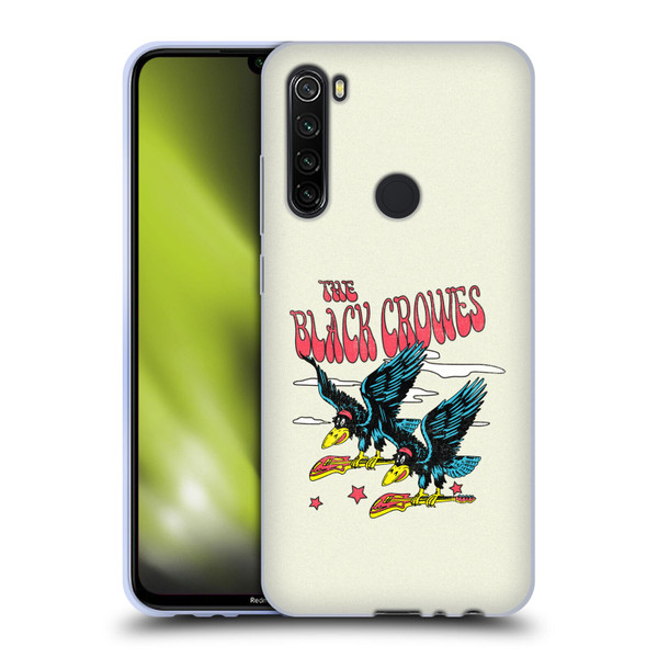 The Black Crowes Graphics Flying Guitars Soft Gel Case for Xiaomi Redmi Note 8T