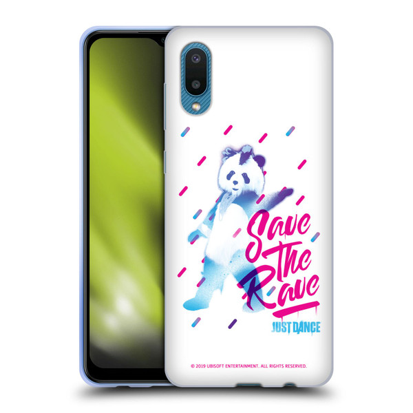 Just Dance Artwork Compositions Save The Rave Soft Gel Case for Samsung Galaxy A02/M02 (2021)