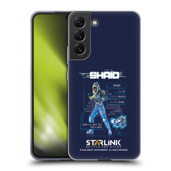 Starlink Battle for Atlas Character Art Shaid 2 Soft Gel Case for Samsung Galaxy S22+ 5G