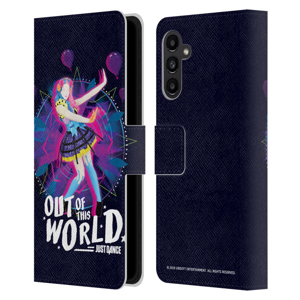 Just Dance Artwork Compositions Out Of This World Leather Book Wallet Case Cover For Samsung Galaxy A13 5G (2021)