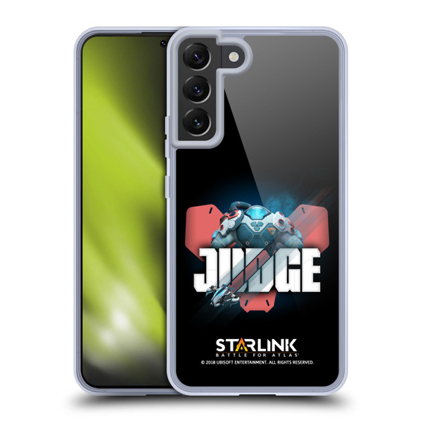 Starlink Battle for Atlas Character Art Judge Soft Gel Case for Samsung Galaxy S22+ 5G