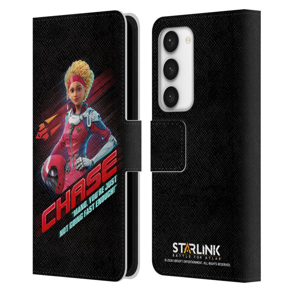 Starlink Battle for Atlas Character Art Calisto Chase Da Silva Leather Book Wallet Case Cover For Samsung Galaxy S23 5G