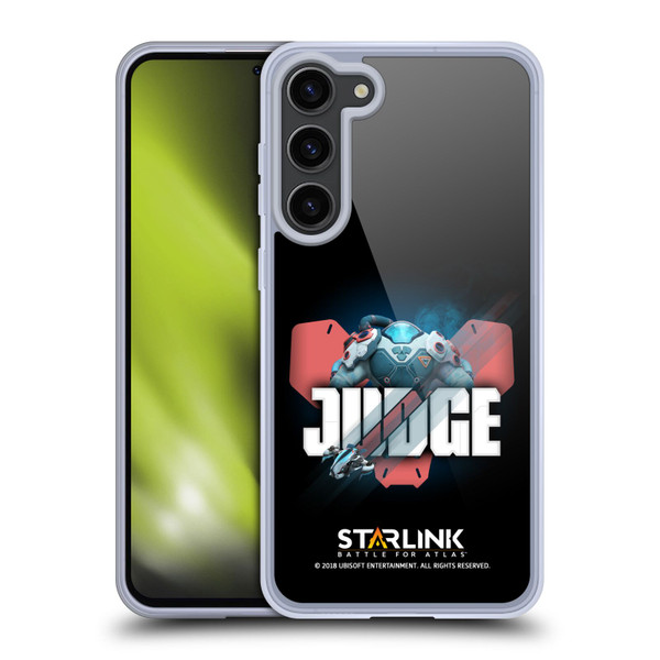 Starlink Battle for Atlas Character Art Judge Soft Gel Case for Samsung Galaxy S23+ 5G