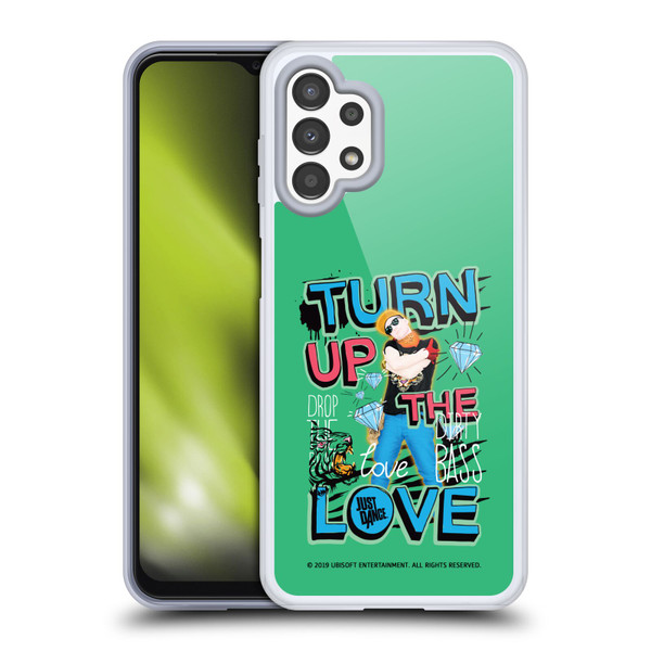 Just Dance Artwork Compositions Drop The Beat Soft Gel Case for Samsung Galaxy A13 (2022)