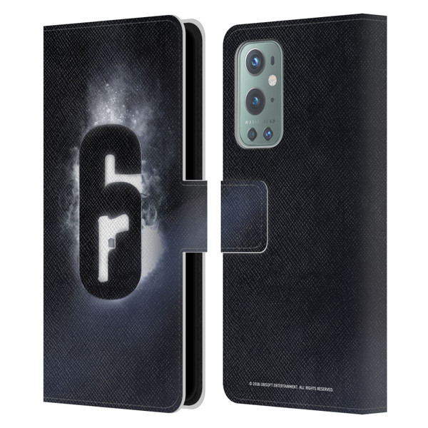 Tom Clancy's Rainbow Six Siege Logos Glow Leather Book Wallet Case Cover For OnePlus 9