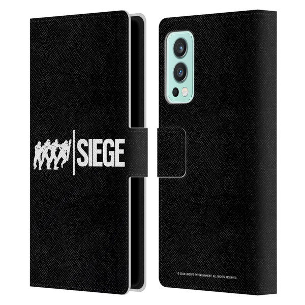 Tom Clancy's Rainbow Six Siege Logos Attack Leather Book Wallet Case Cover For OnePlus Nord 2 5G