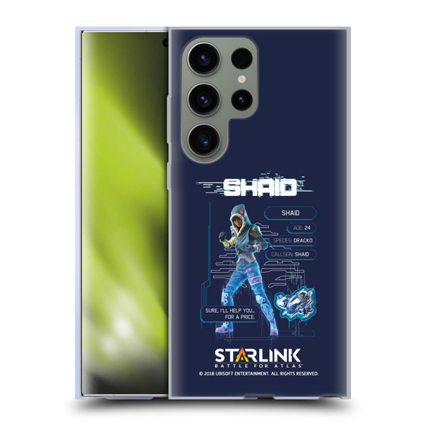 Starlink Battle for Atlas Character Art Shaid 2 Soft Gel Case for Samsung Galaxy S23 Ultra 5G