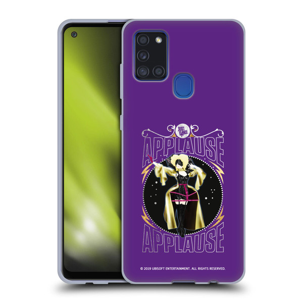 Just Dance Artwork Compositions Applause Soft Gel Case for Samsung Galaxy A21s (2020)