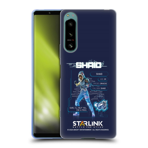 Starlink Battle for Atlas Character Art Shaid 2 Soft Gel Case for Sony Xperia 5 IV
