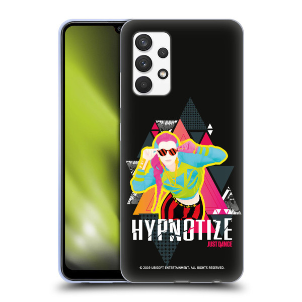 Just Dance Artwork Compositions Hypnotize Soft Gel Case for Samsung Galaxy A32 (2021)