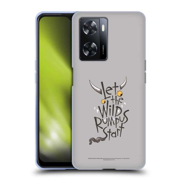 Where the Wild Things Are Literary Graphics Rumpus Soft Gel Case for OPPO A57s