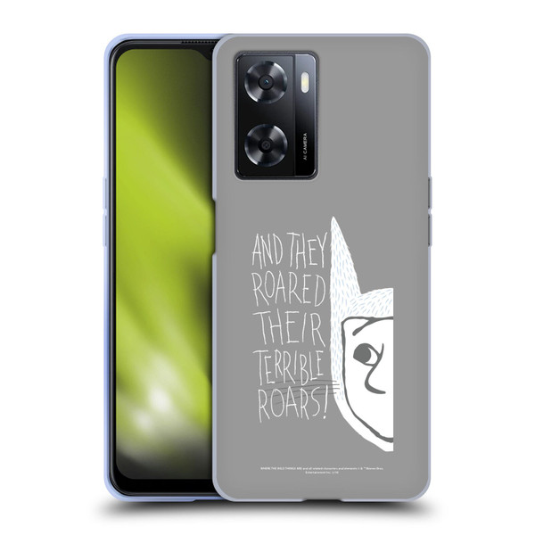 Where the Wild Things Are Literary Graphics Terrible Roars Soft Gel Case for OPPO A57s