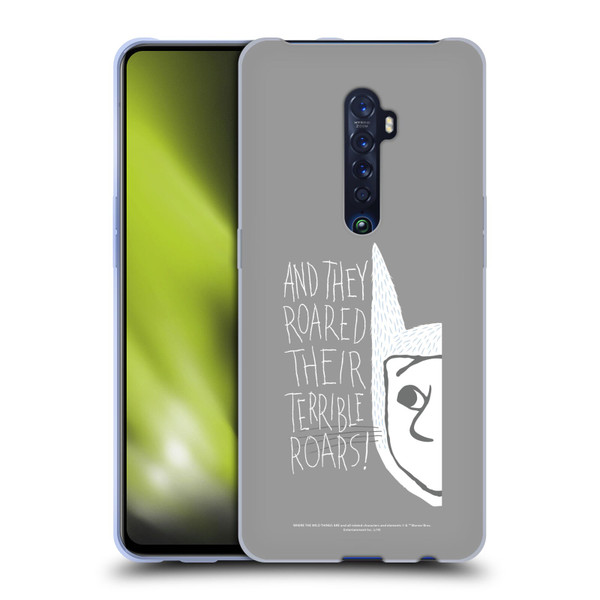 Where the Wild Things Are Literary Graphics Terrible Roars Soft Gel Case for OPPO Reno 2