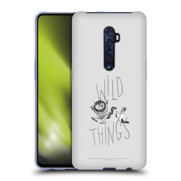 Where the Wild Things Are Literary Graphics Wild Thing Soft Gel Case for OPPO Reno 2