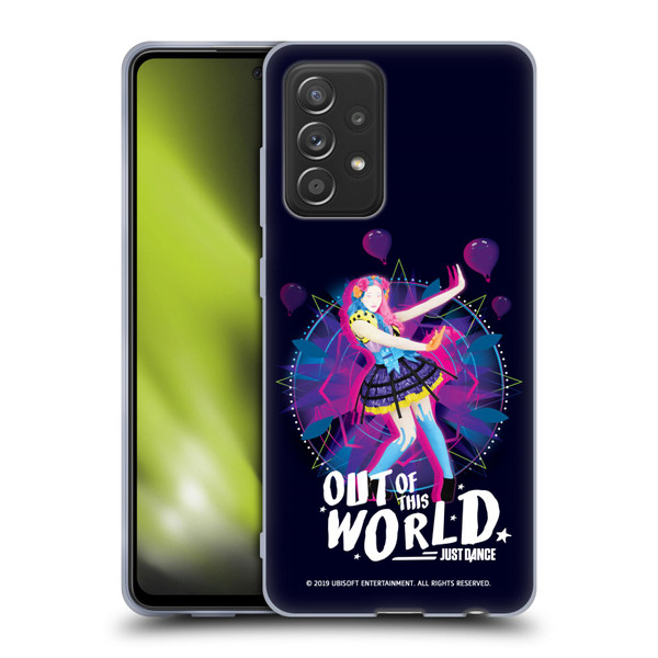 Just Dance Artwork Compositions Out Of This World Soft Gel Case for Samsung Galaxy A52 / A52s / 5G (2021)