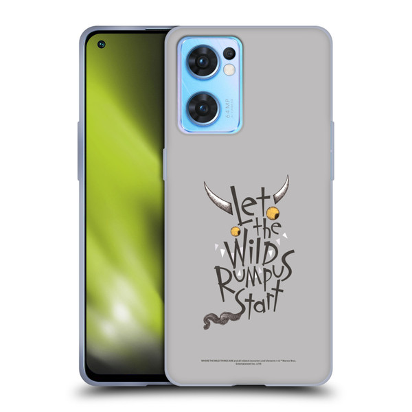 Where the Wild Things Are Literary Graphics Rumpus Soft Gel Case for OPPO Reno7 5G / Find X5 Lite