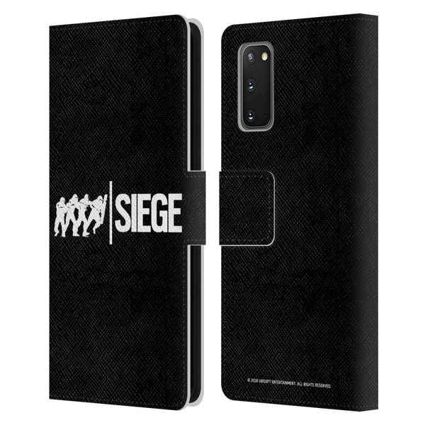 Tom Clancy's Rainbow Six Siege Logos Attack Leather Book Wallet Case Cover For Samsung Galaxy S20 / S20 5G